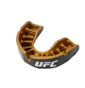 Капа OPRO Junior Gold UFC Hologram Black Metal/Gold фото